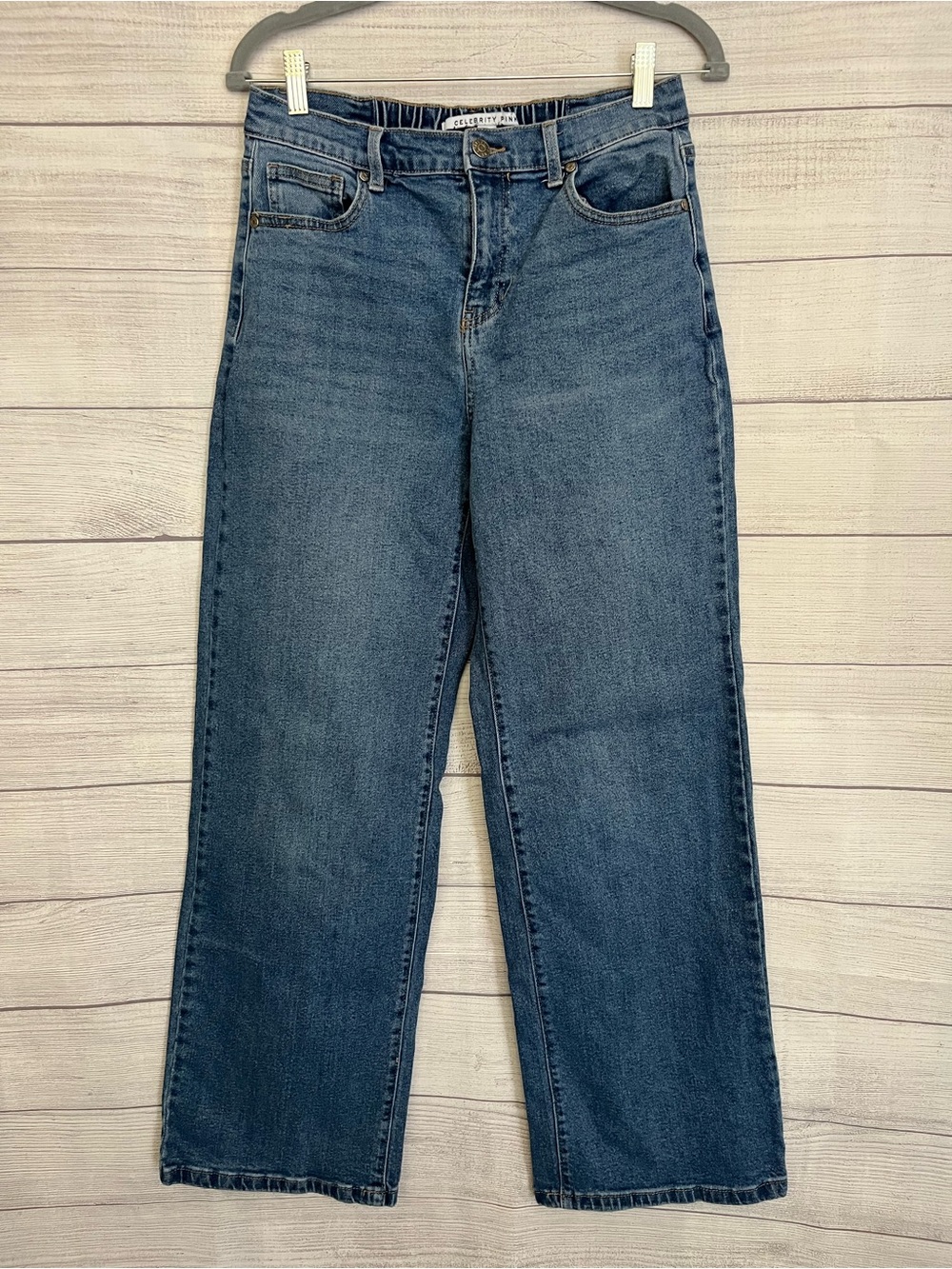 Celebrity Pink | Vintage Wash Blue Jeans